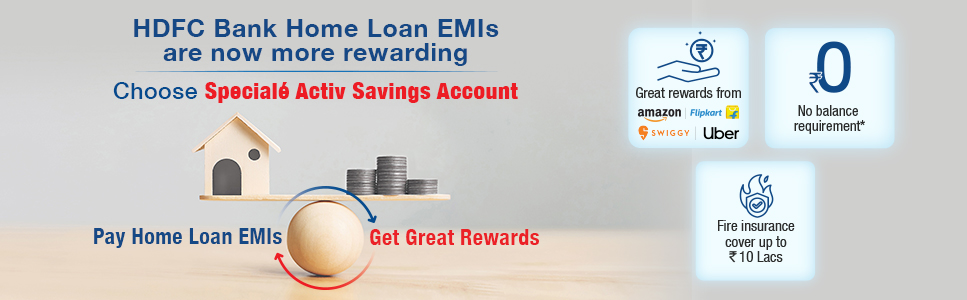 HDFC bank home loan EMIs